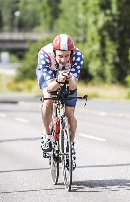 Paul Newsome At Jonkoping 70.3 Ironman